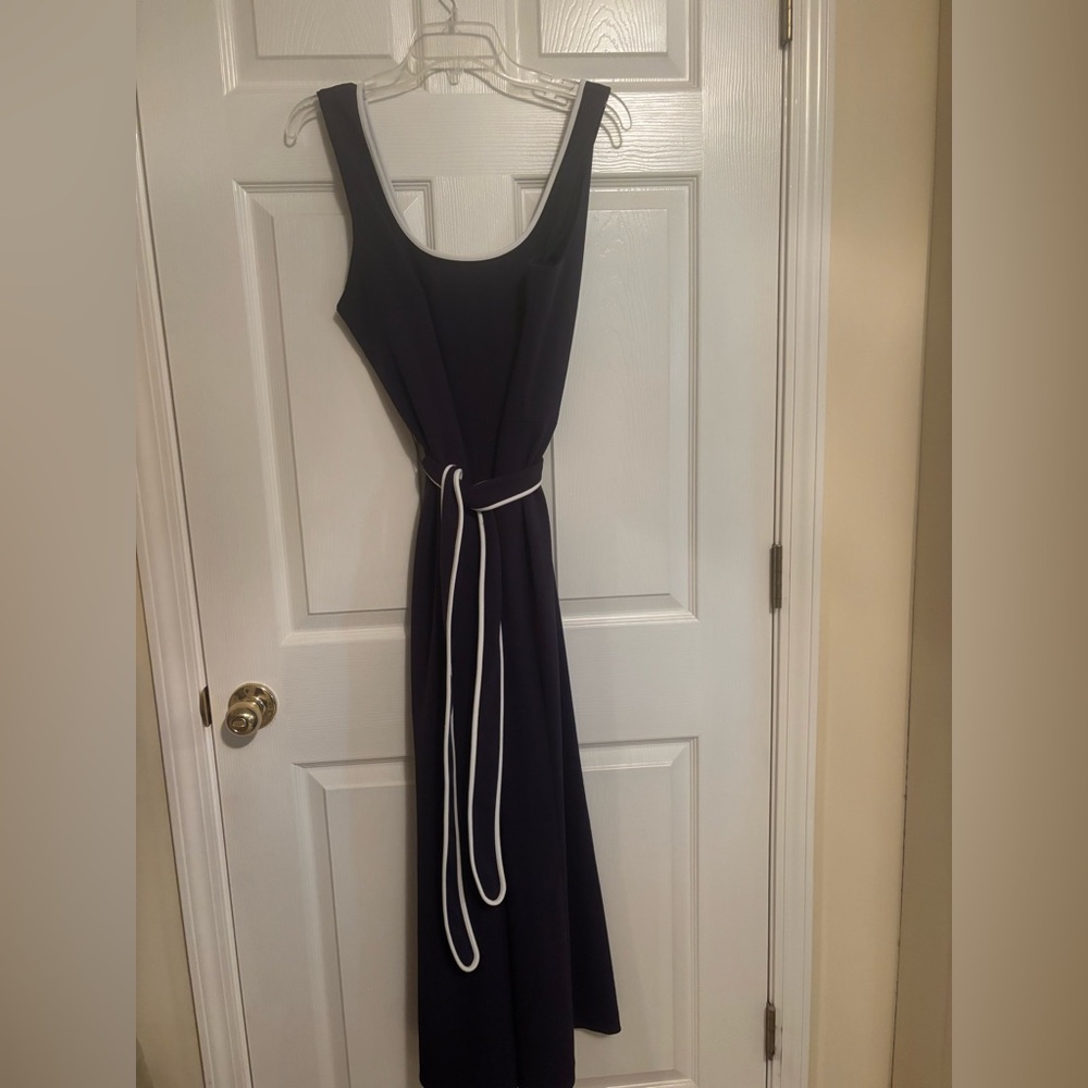 Karl Lagerfield Navy Blue Jumpsuit Size 14.